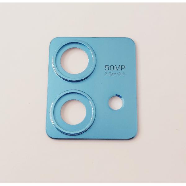 Cubierta de camara azul para Motorola Edge 40 Neo XT2307-1 calidad premium