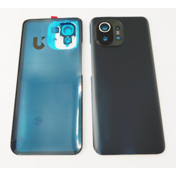 Tapa trasera o tapa bateria negra para Xiaomi Mi 11 mas lente de camara