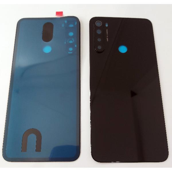 Tapa trasera o tapa bateria negra para Xiaomi Redmi Note 8 con lente de camara