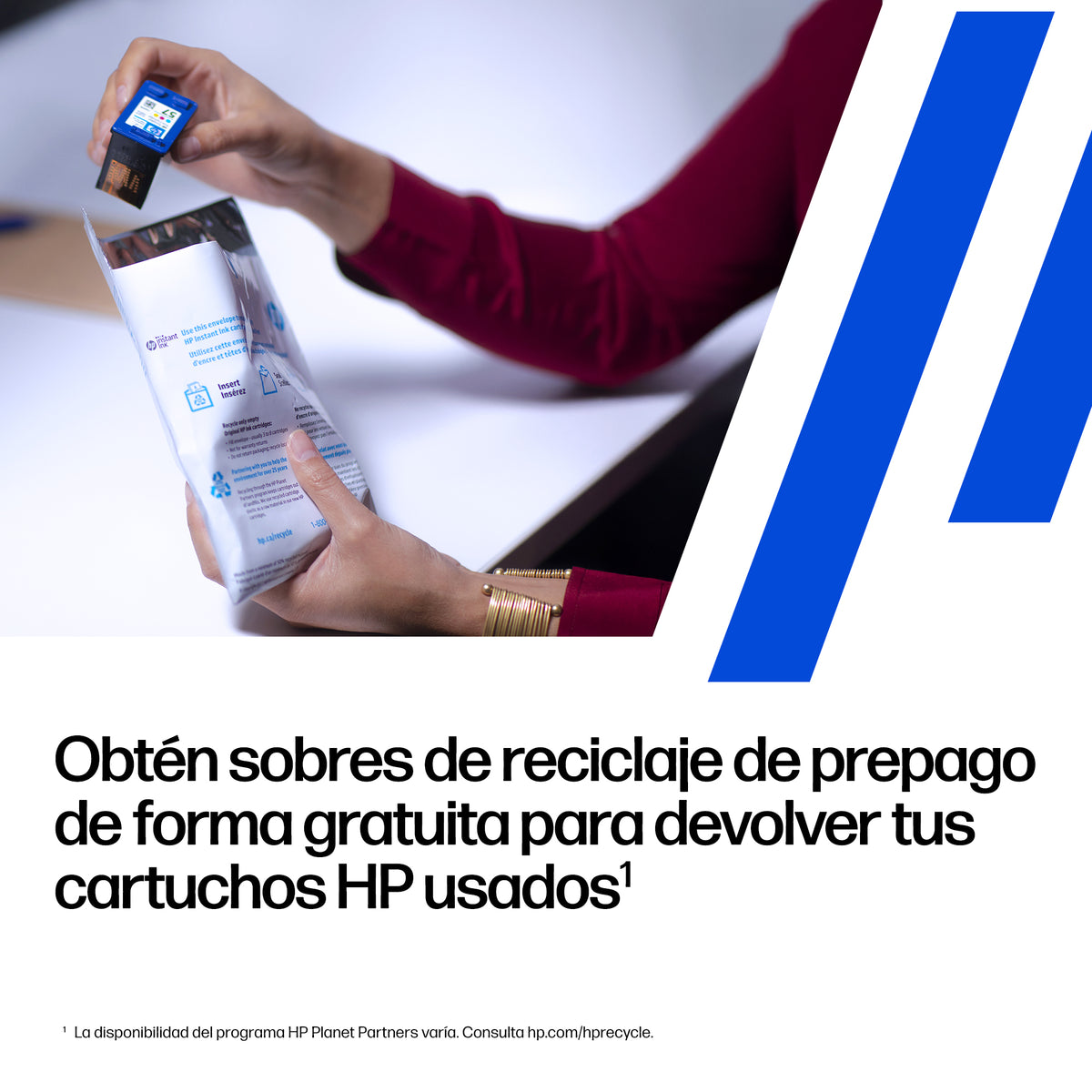 Cartucho de Tinta Original HP nş301 XL Alta Capacidad/ Tricolor