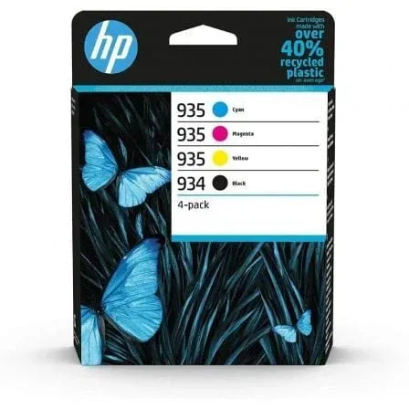 Cartucho de Tinta Original HP n¤934 + n¤935 Multipack/ Cian/ Magenta/ Amarillo/ Negro - PixelPlaza