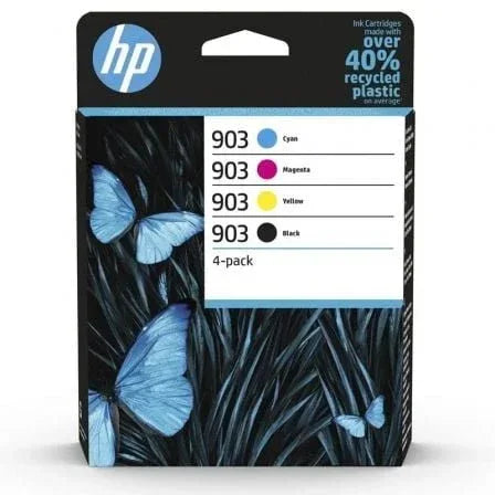 Cartucho de Tinta Original HP nº903 Multipack/ Negro/ Magenta/ Cian/ Amarillo - PixelPlaza