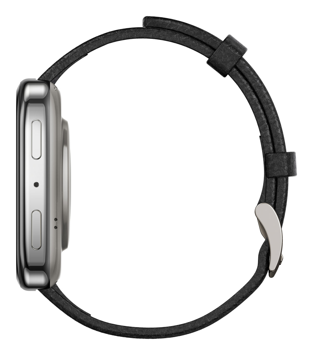 Amazfit Active 2 Square Correa Cuero Negro 1,75 pulgadas AMOLED NFC 19 días +160 deportes 5ATM Smartwatch