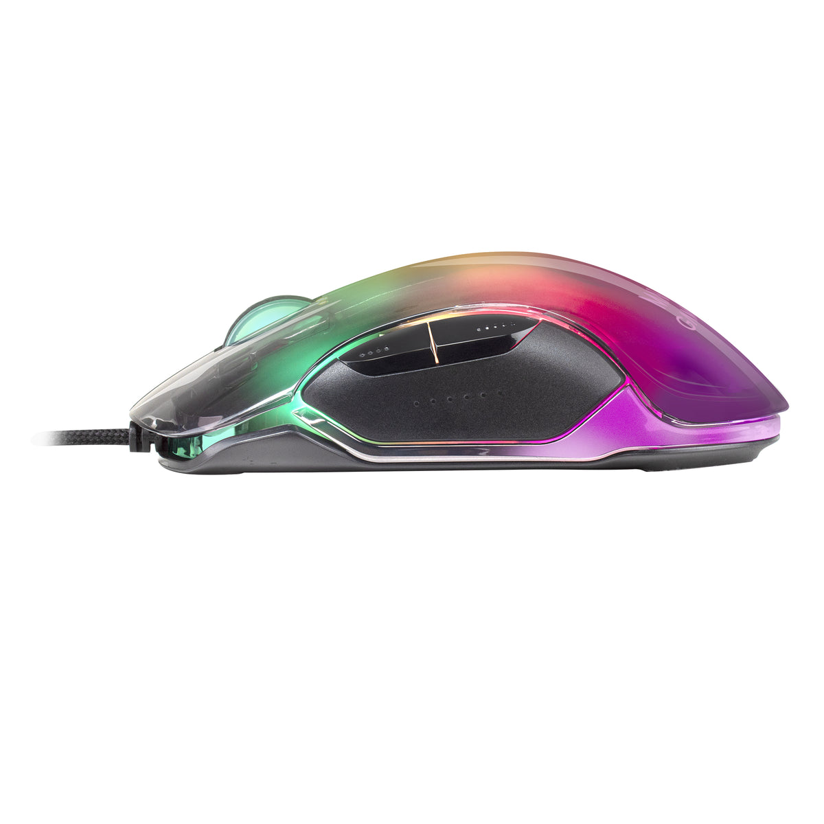 Mouse raton mars gaming mmglow optico USB 7 botones 12800ppp RGB
