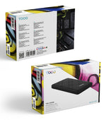 Carcasa disco duro TooQ tqe - 2500b 2.5 pulgadas USB tipo b negra