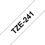 Cinta laminada Brother tze241 12mm x
