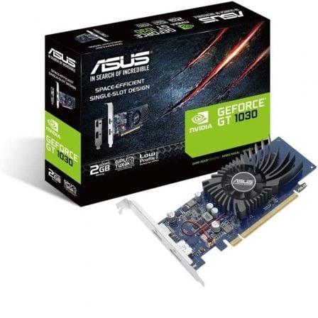 Tarjeta Gráfica Asus GeForce GT 1030/ 2GB GDDR5/ Compatible con Perfil Bajo - PixelPlaza