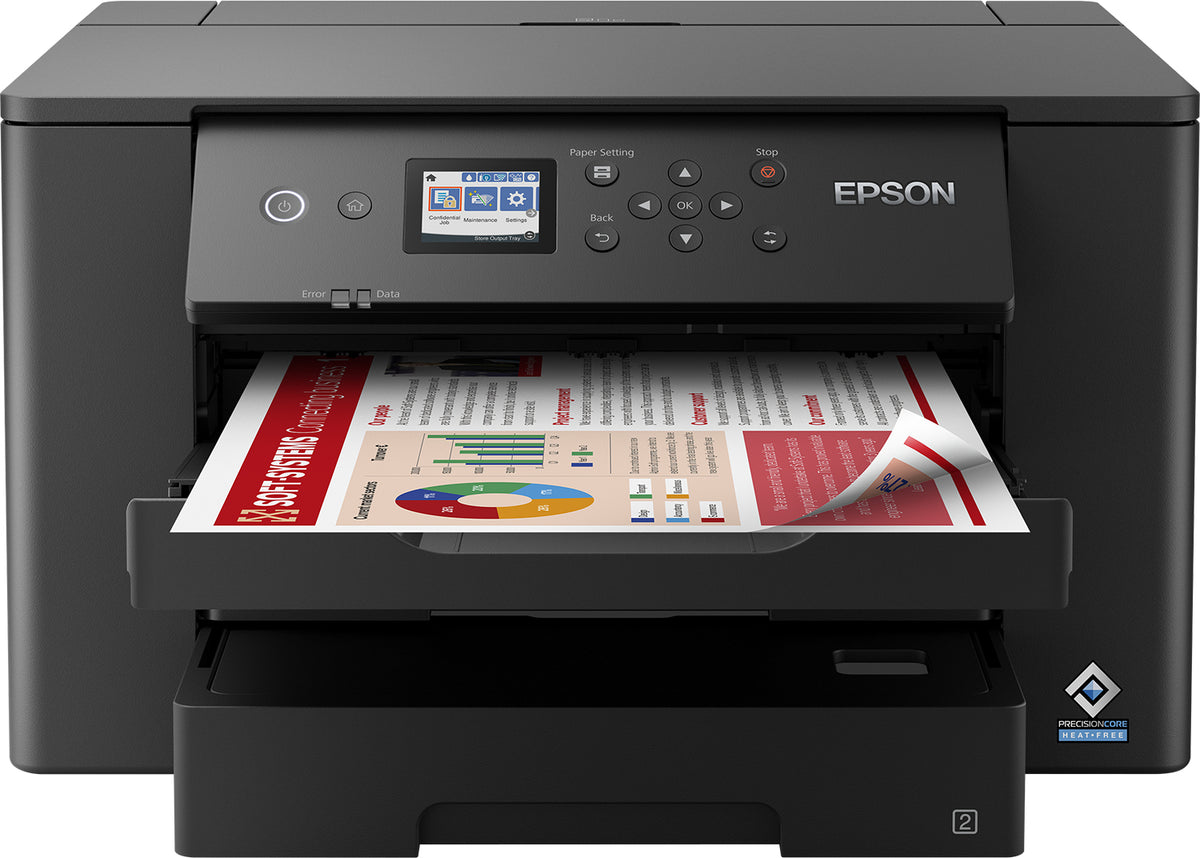 Impresora inyección Epson workforce wf - 7310dtw color WiFi duplex a3