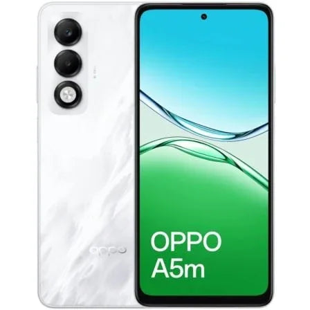 Smartphone Oppo A5M 8GB/ 256GB/ 6.67"/ Blanco Niebla - PixelPlaza