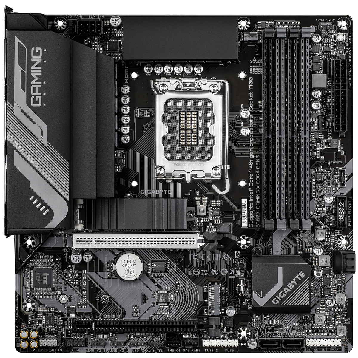 Placa base Gigabyte b760m gaming x