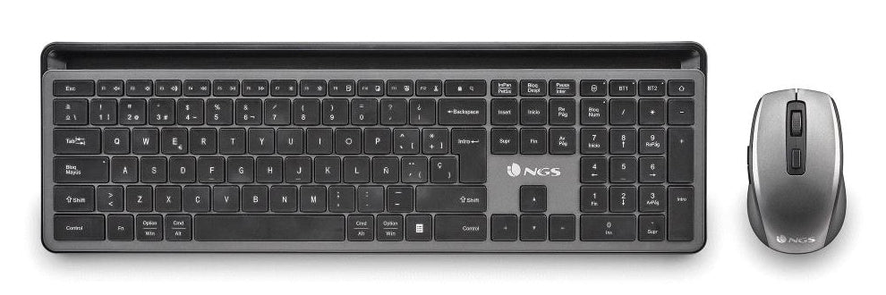 Teclado y Ratón Inalámbricos NGS Eclipse KIT