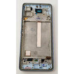 Pantalla lcd TFT para Samsung Galaxy A53 5G A536 mas tactil negro con marco azul