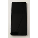 Pantalla lcd TFT para Samsung Galaxy A53 5G A536 mas tactil negro con marco azul
