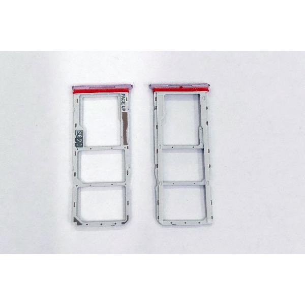 Soporte o bandeja sim rosa Dual sim para Motorola Moto G24 4G calidad premium