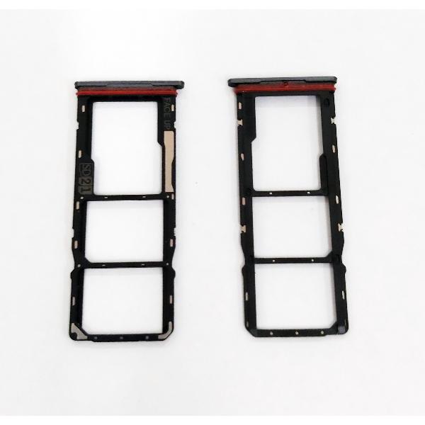 Soporte o bandeja sim negra Dual sim para Motorola Moto G24 4G calidad premium