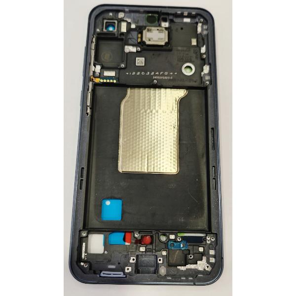 Carcasa o marco central negro para Samsung Galaxy A55 5G SM-A556 GH82-34309A Service Pack
