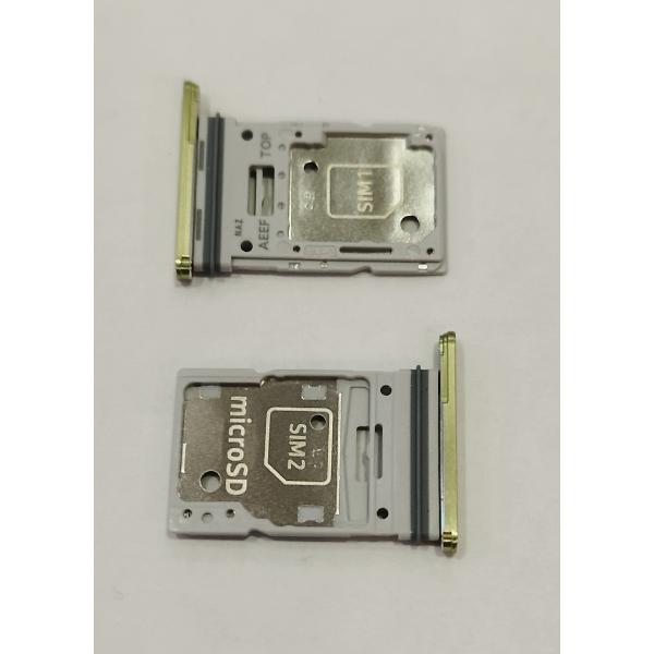 Soporte o bandeja sim amarilla Dual sim para Samsung Galaxy A55 G SM-A556 GH98-49097D Service Pack