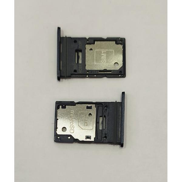 Soporte o bandeja sim negra Dual sim para Samsung Galaxy A35 5G SM-A356 GH98-48993A Service Pack