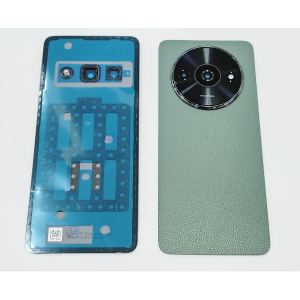 Tapa trasera o tapa bateria verde para Xiaomi Redmi A3 con lente de camara