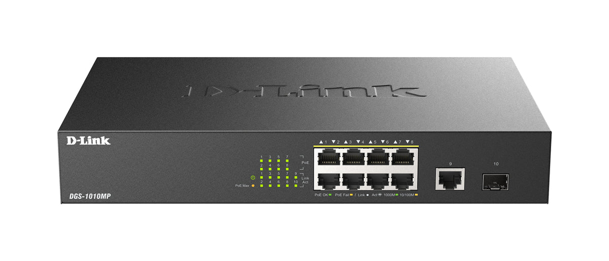 Switch d - link dgs - 1010mp - e 10 puertos