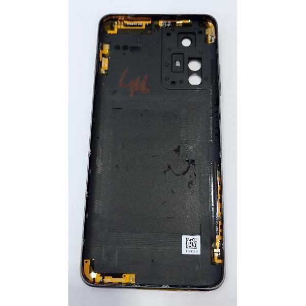Tapa trasera o tapa bateria negra para ZTE Blade A72s con lente de camara