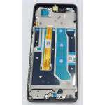 Pantalla lcd para Realme C67 4G mas tactil negro con marco negro compatible