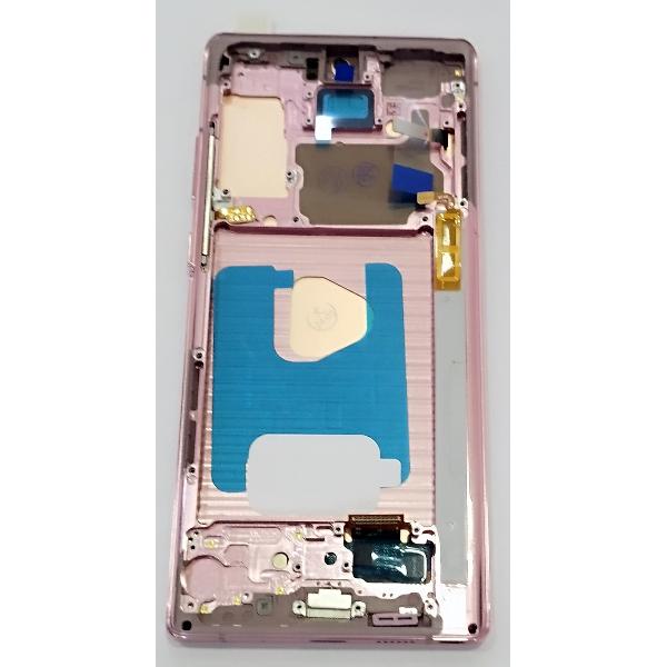 Pantalla lcd Oled para Samsung Galaxy Note 20 mas tactil negro con marco dorado