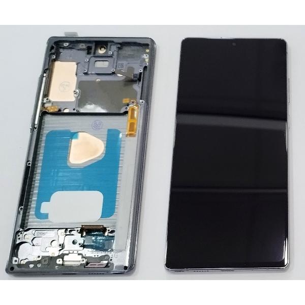 Pantalla lcd Oled para Samsung Galaxy Note 20 mas tactil negro con marco negro