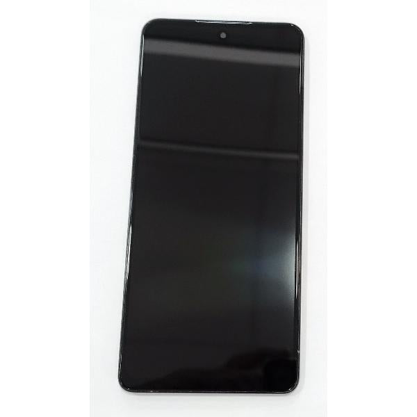 Pantalla lcd para Infinix Hot 30 mas tactil negro con marco negro calidad premium