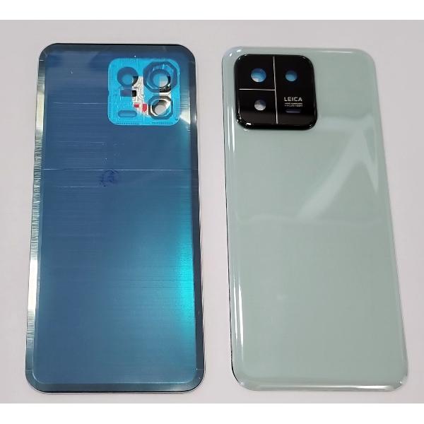 Tapa trasera o tapa bateria verde para Xiaomi 13 con lente de camara CSL