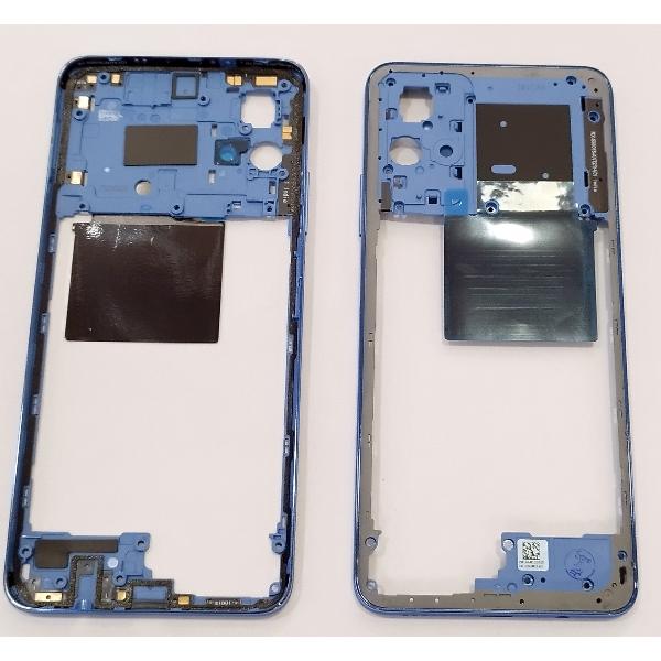 Carcasa o marco central azul para Xiaomi Redmi Note 11T 5G