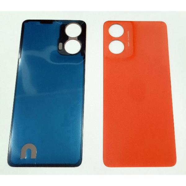Tapa trasera o tapa bateria roja para Motorola Moto G04