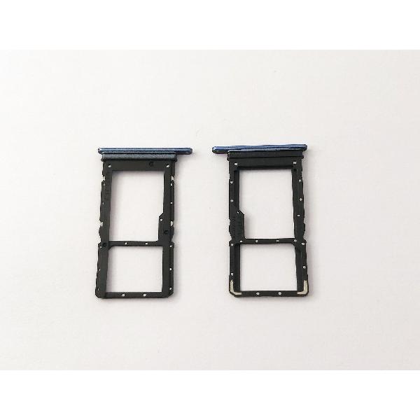 Soporte o bandeja sim azul Dual sim para Huawei Honor X6 calidad premium