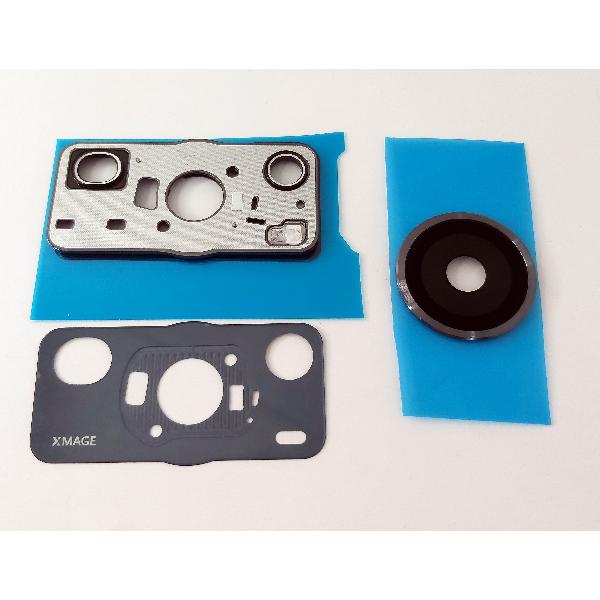 Lente de camara para Huawei P60 Pro con marco negro calidad premium