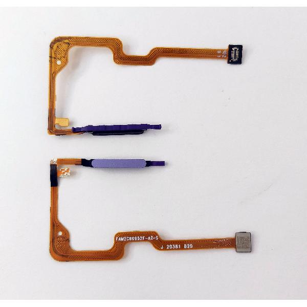 Boton home morado para Honor X7B calidad premium