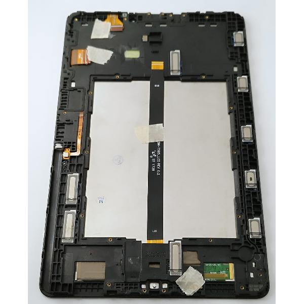 Pantalla lcd para Samsung P580 mas tactil negro con marco negro calidad premium