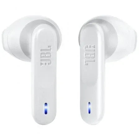 Auriculares Bluetooth JBL Wave Flex con estuche de carga/ Autonomía 8h/ Blancos - PixelPlaza