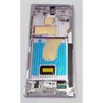 Pantalla lcd para Samsung Galaxy S23 Ultra S918B mas tactil negro con marco morado calidad premium