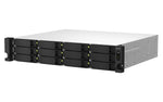 Servidor nas Qnap ts - 1264u - rp - 8g 12 bahias 2u rack 8GB gigabit ethernet