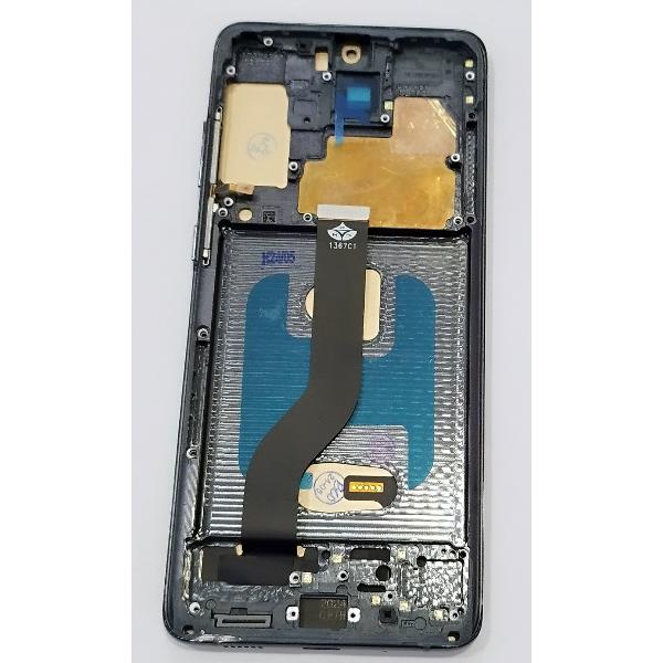 Pantalla lcd TFT para Samsung Galaxy S20 Plus G986 S20 Plus 5G mas tactil negro con marco plata
