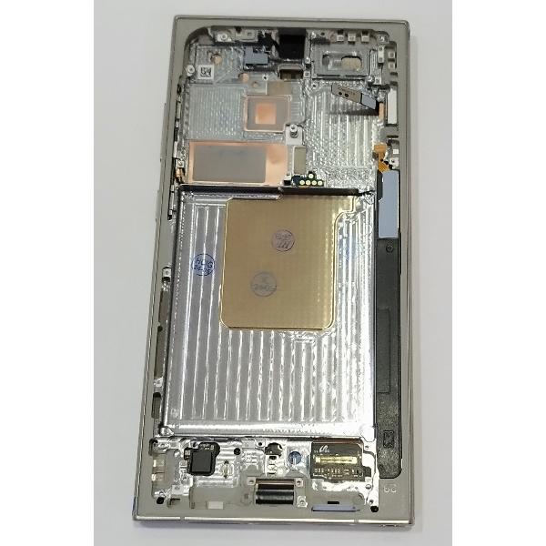 Pantalla lcd para Samsung Galaxy S24 Ultra S928 mas tactil negro con marco gris calidad premium