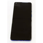 Pantalla lcd TFT para Oneplus 8 Pro mas tactil negro con marco azul compatible
