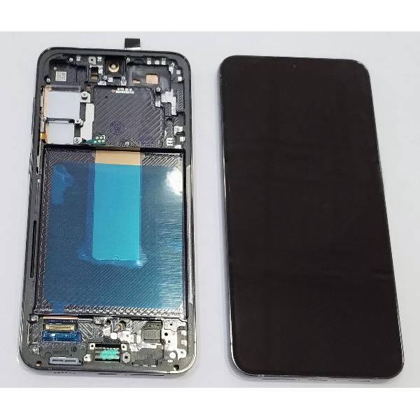 Pantalla lcd para Samsung Galaxy S23 Plus S916B mas tactil negro con marco negro calidad premium