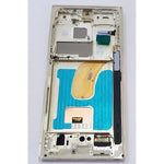 Pantalla TFT para Samsung Galaxy S23 Ultra S918B mas tactil negro con marco dorado compatible