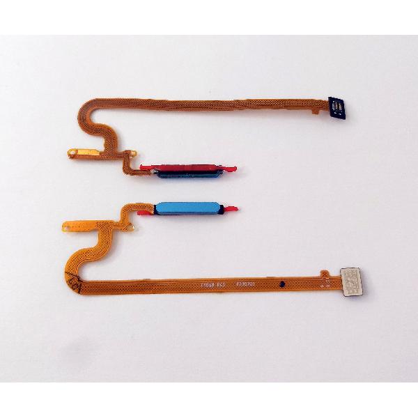 Boton home azul oscuro para Vivo Y22 calidad premium