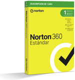 Antivirus Norton 360 standard 10GB español 1 usuario 1 dispositivo 1 año caja generic rsp mm gum