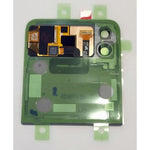 Lcd trasero dorado para Samsung Galaxy Z Flip 4 F721 calidad premium