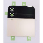 Lcd trasero dorado para Samsung Galaxy Z Flip 4 F721 calidad premium