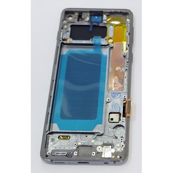 Pantalla para Samsung Galaxy S10 G973F mas tactil negro con marco negro calidad Oled