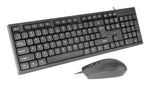Teclado + raton tacens anima negro